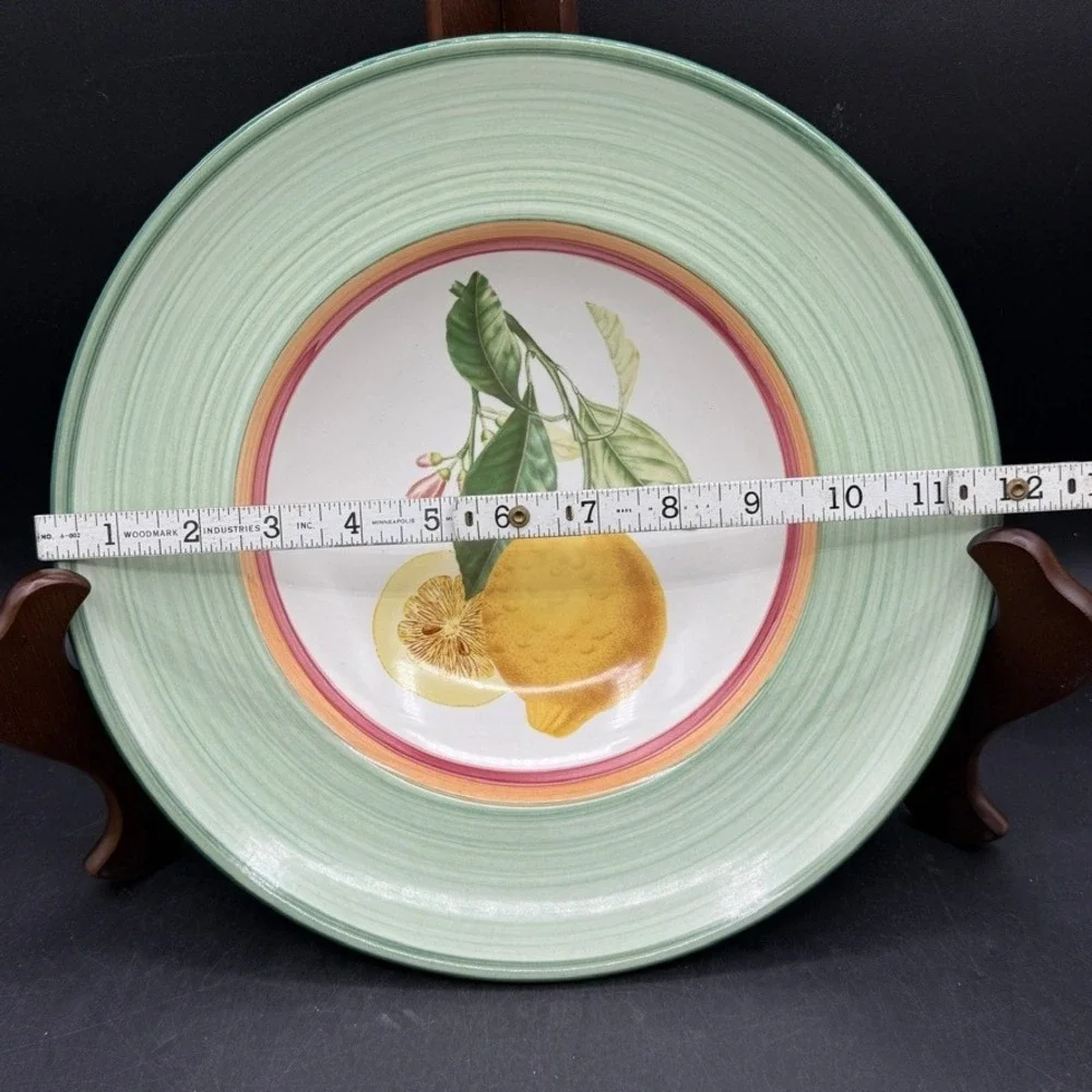 Vintage Villeroy & Boch Pasta Bowl 12 Inch French Country Cottage Serving Salad